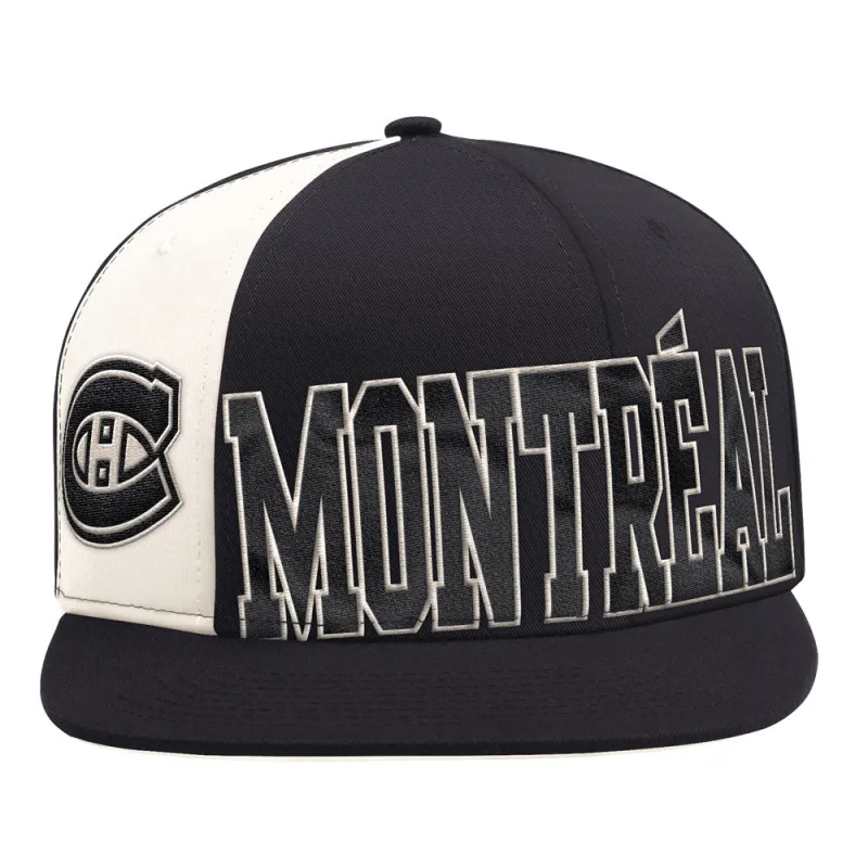 Montreal Canadiens Starter Offset Snapback Hat made by Starter