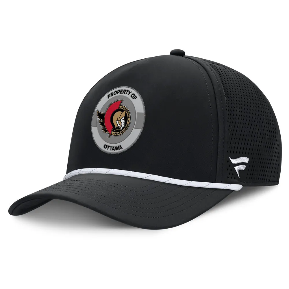 Ottawa Senators Rink 5 Panel Adjustable Rope Hat sold by Pro Hockey Life product image thumbnail 3