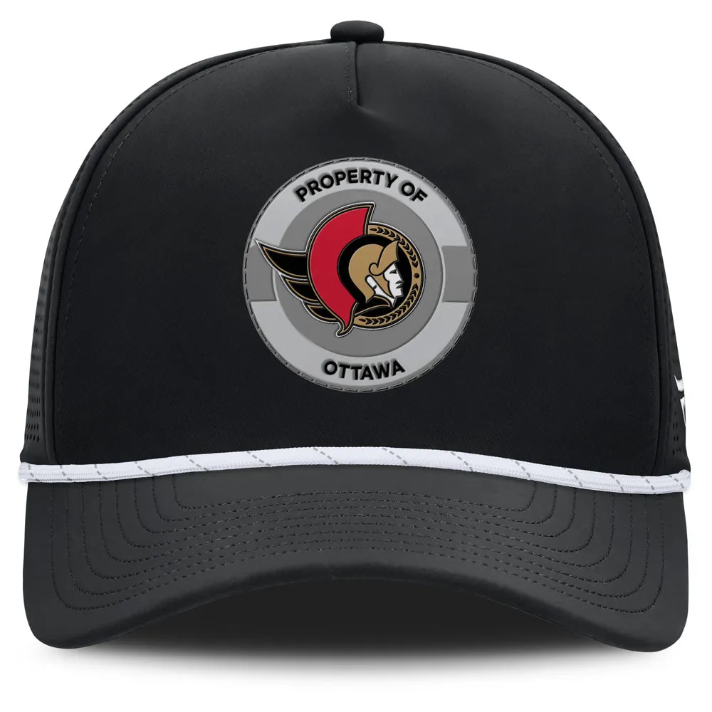Ottawa Senators Rink 5 Panel Adjustable Rope Hat sold by Pro Hockey Life product image thumbnail 4