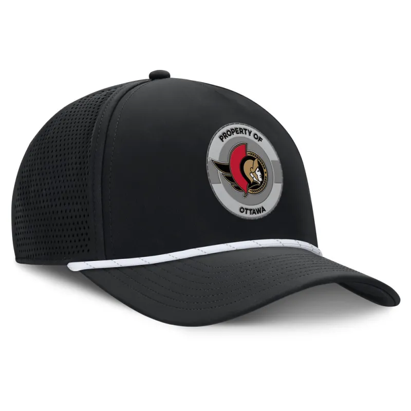 Ottawa Senators Rink 5 Panel Adjustable Rope Hat made by Fanatics