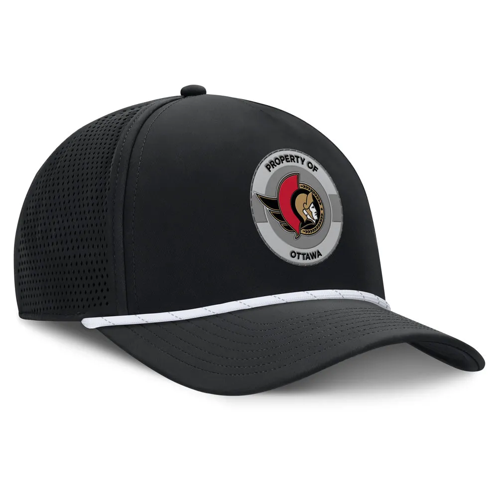 Ottawa Senators Rink 5 Panel Adjustable Rope Hat sold by Pro Hockey Life