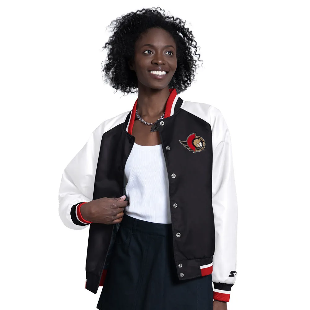 Women's Ottawa Senators Starter Blitz Satin Jacket sold by Pro Hockey Life