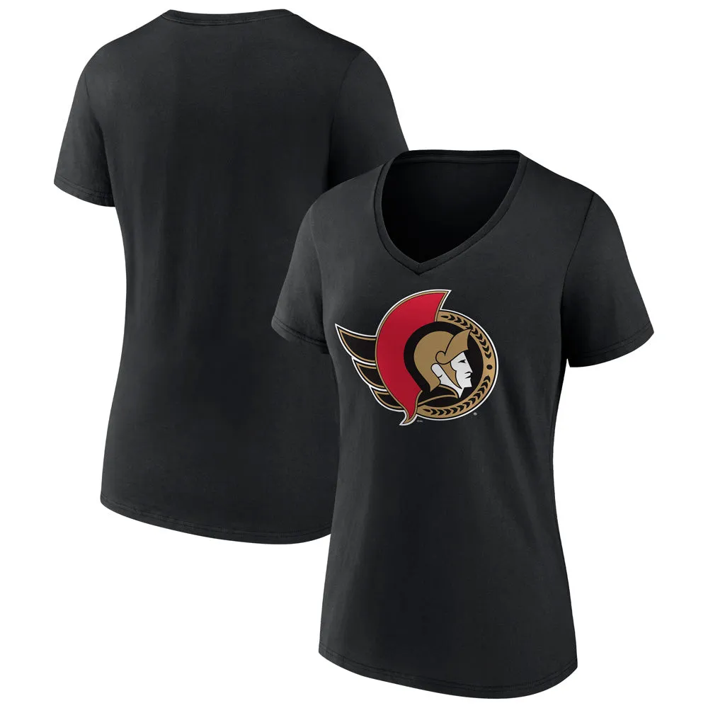 Women's Ottawa Senators Primary Logo T-Shirt sold by Pro Hockey Life product image thumbnail 3