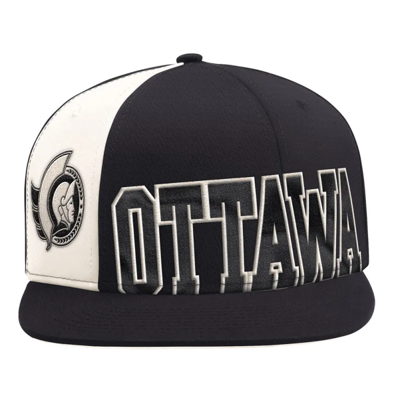 Ottawa Senators Starter Offset Snapback Hat made by Starter