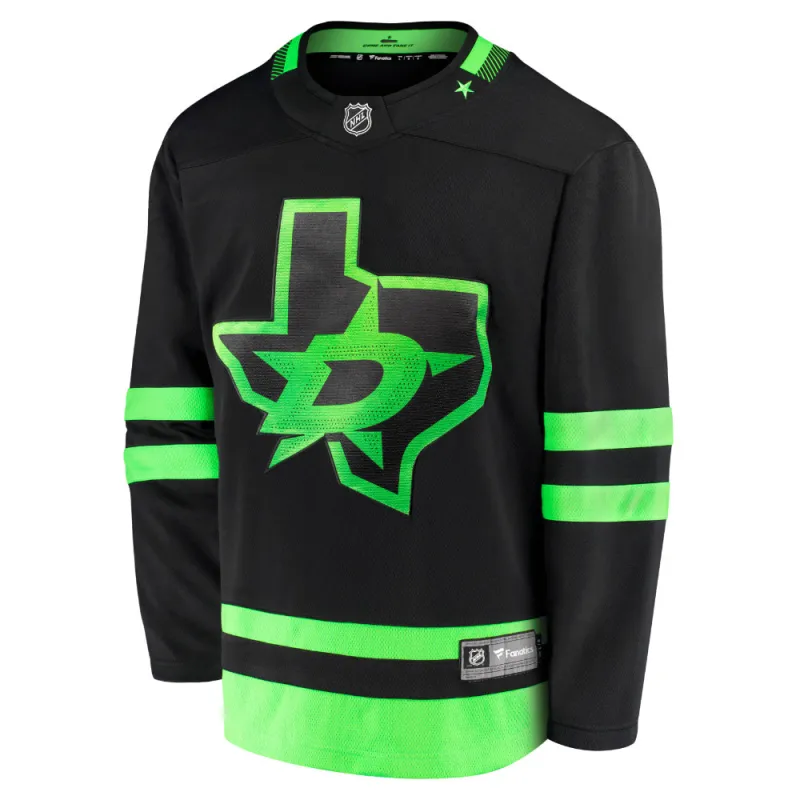 Dallas Stars Breakaway Alternate Jersey made by Fanatics