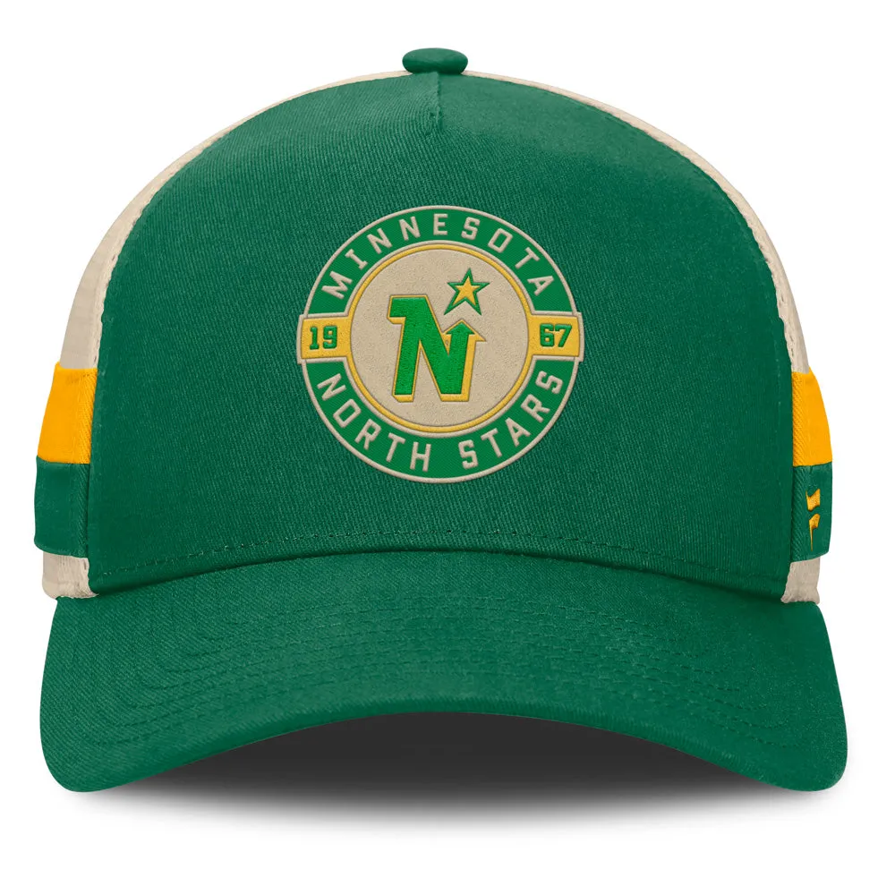 Minnesota North Stars Prestige A-Frame Snapback Hat sold by Pro Hockey Life product image thumbnail 4