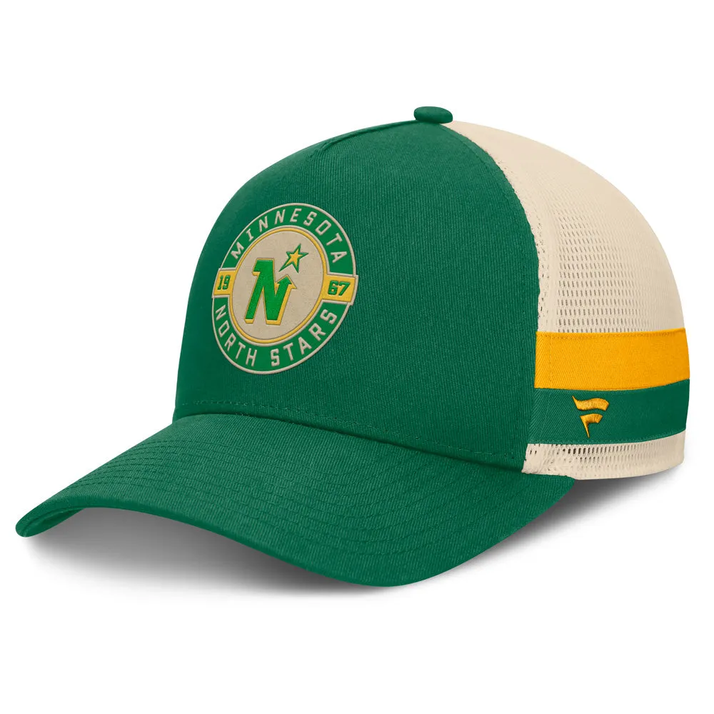 Minnesota North Stars Prestige A-Frame Snapback Hat sold by Pro Hockey Life product image thumbnail 3