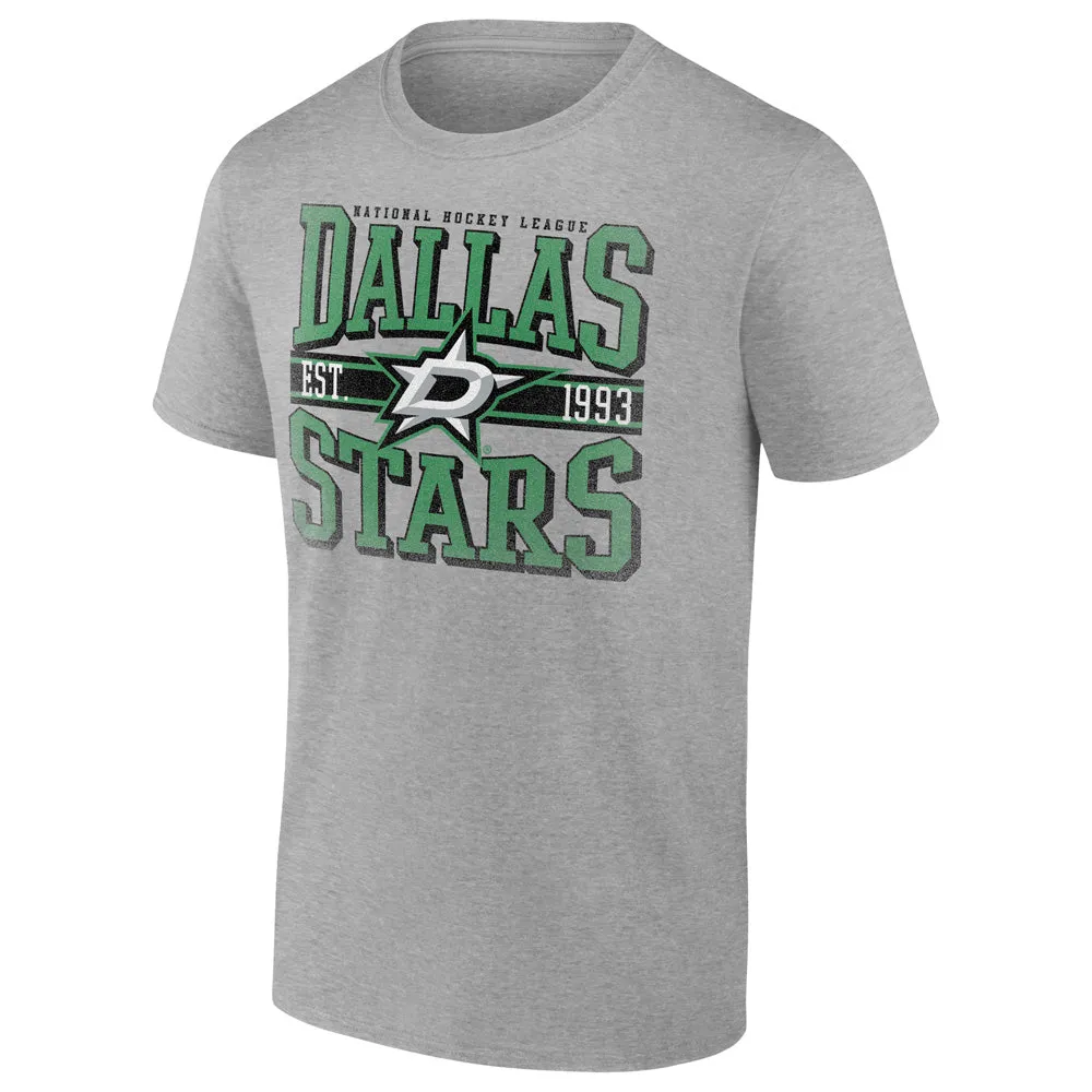 Dallas Stars Graphic Grey T-Shirt sold by Pro Hockey Life