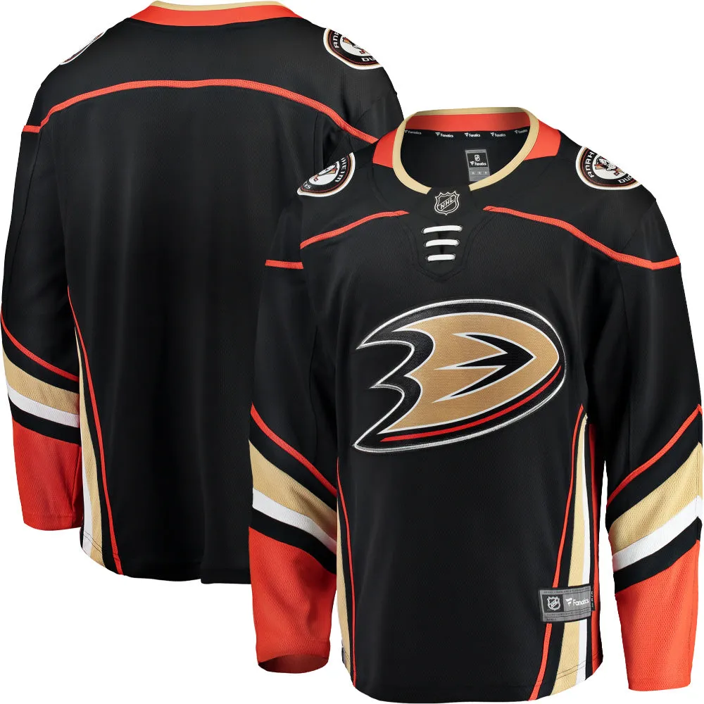 Anaheim Ducks Breakaway Home Jersey Black sold by Pro Hockey Life product image thumbnail 3
