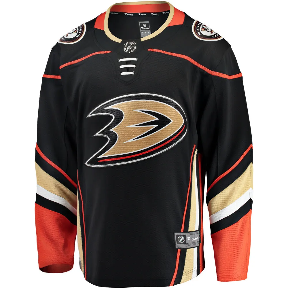 Anaheim Ducks Breakaway Home Jersey Black sold by Pro Hockey Life