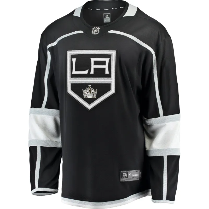 Los Angeles Kings Breakaway Home Jersey Black made by Fanatics