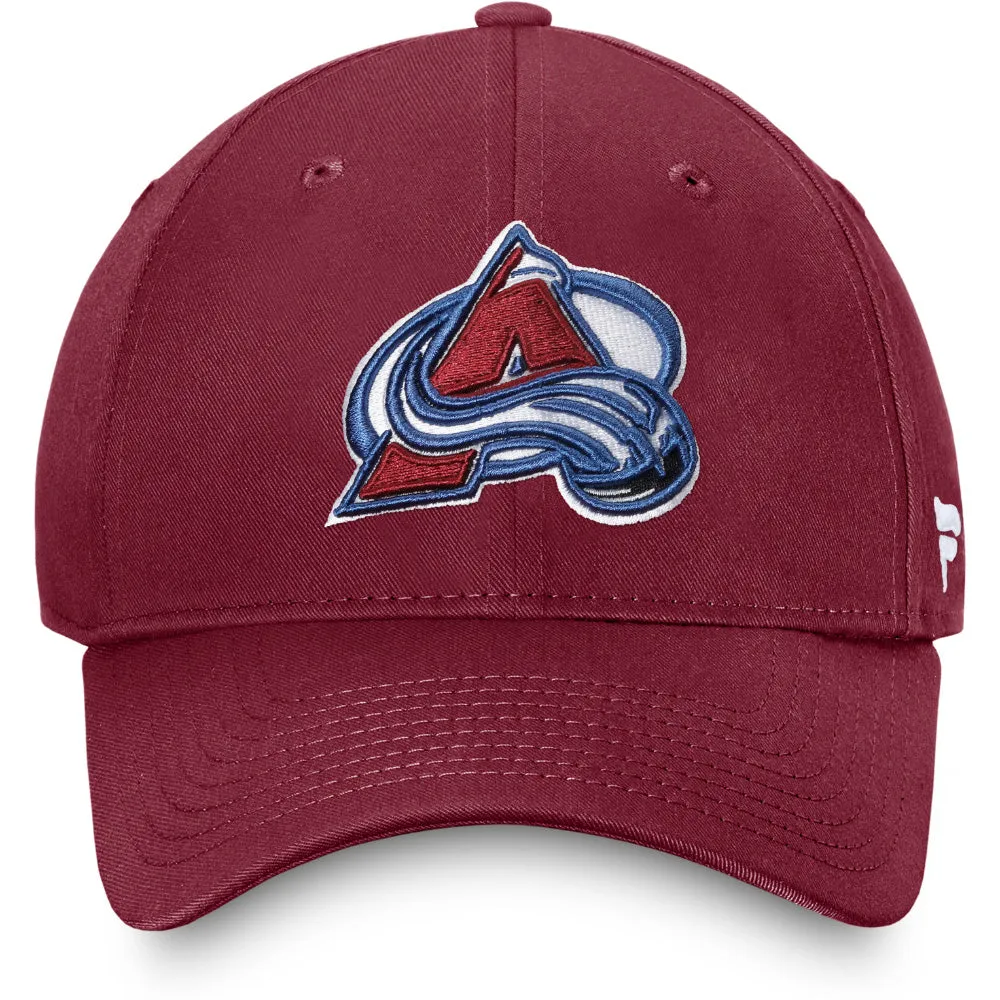 Colorado Avalanche Primary Logo Snapback Hat sold by Pro Hockey Life product image thumbnail 2