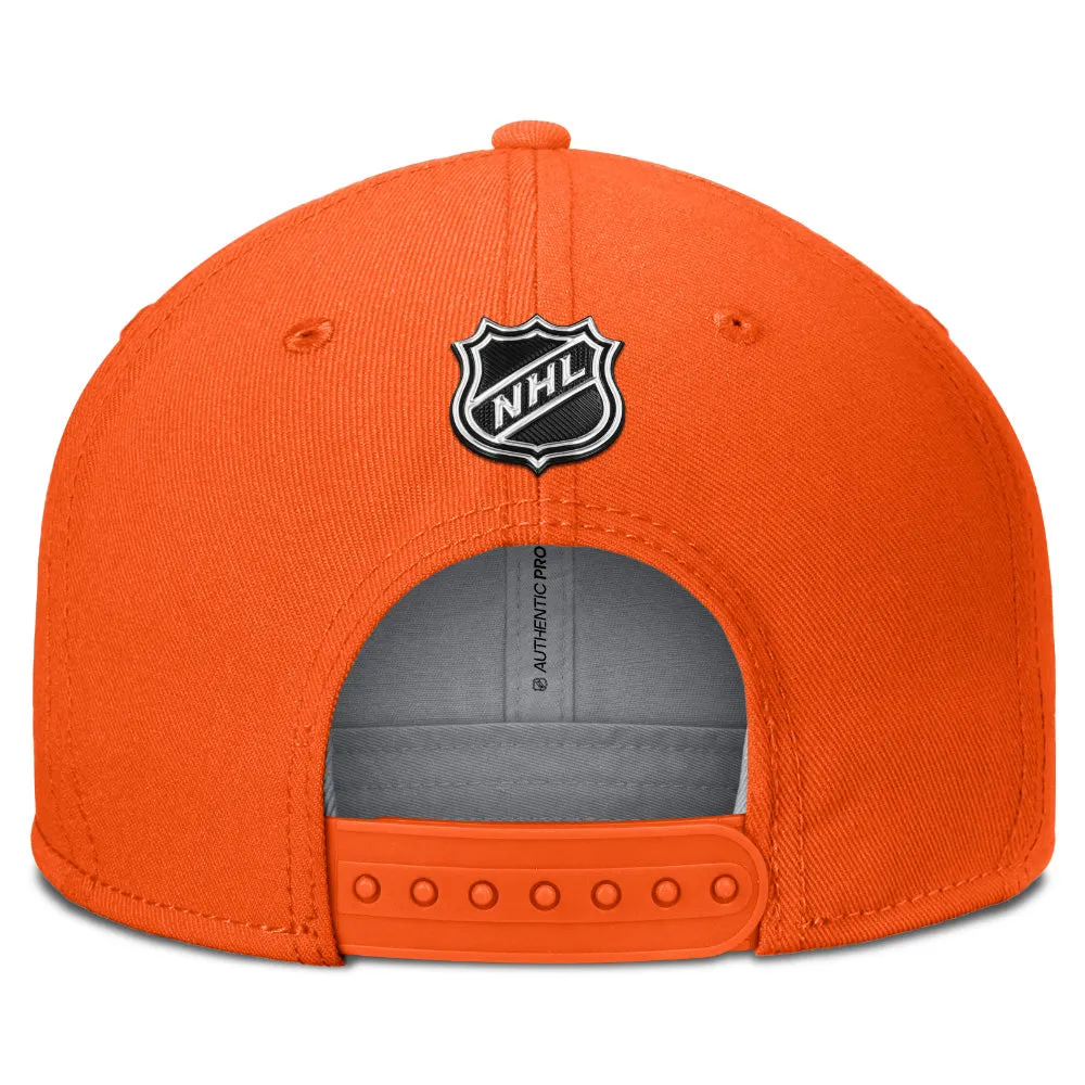 Edmonton Oilers RK7 Flat Brim Snapback Hat sold by Pro Hockey Life product image thumbnail 2