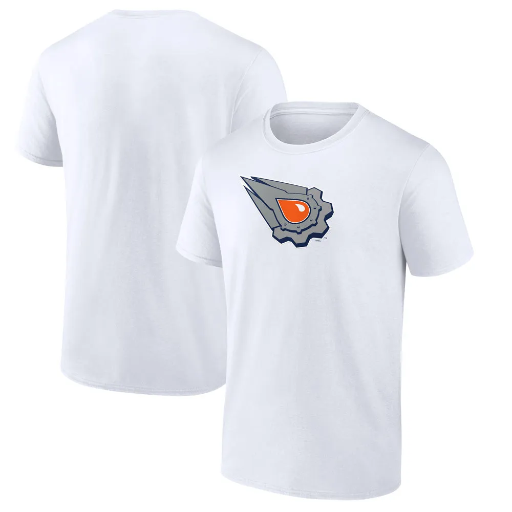 Edmonton Oilers Primary Logo Short Sleeve T-Shirt White sold by Pro Hockey Life product image thumbnail 3