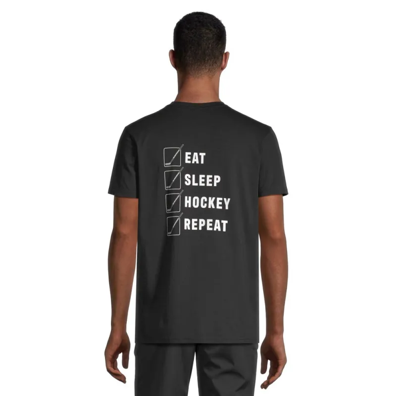 Sherwood Eat Sleep Hockey Men's T Shirt made by Pro Hockey Life