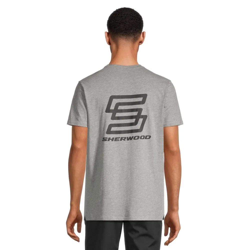 Sherwood Men's Grey T-Shirt sold by Pro Hockey Life product image thumbnail 4