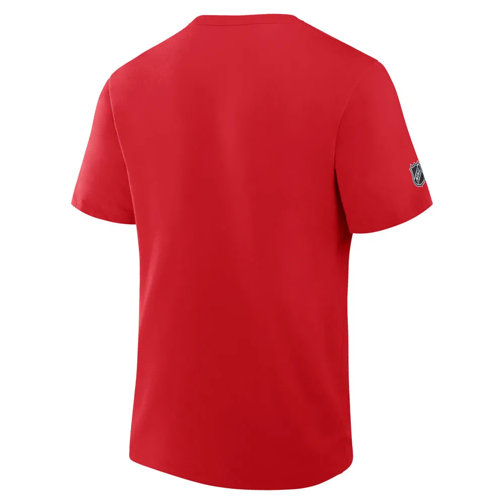 Calgary Flames Primary Cotton Short Sleeve T-Shirt Red sold by Pro Hockey Life product image thumbnail 3