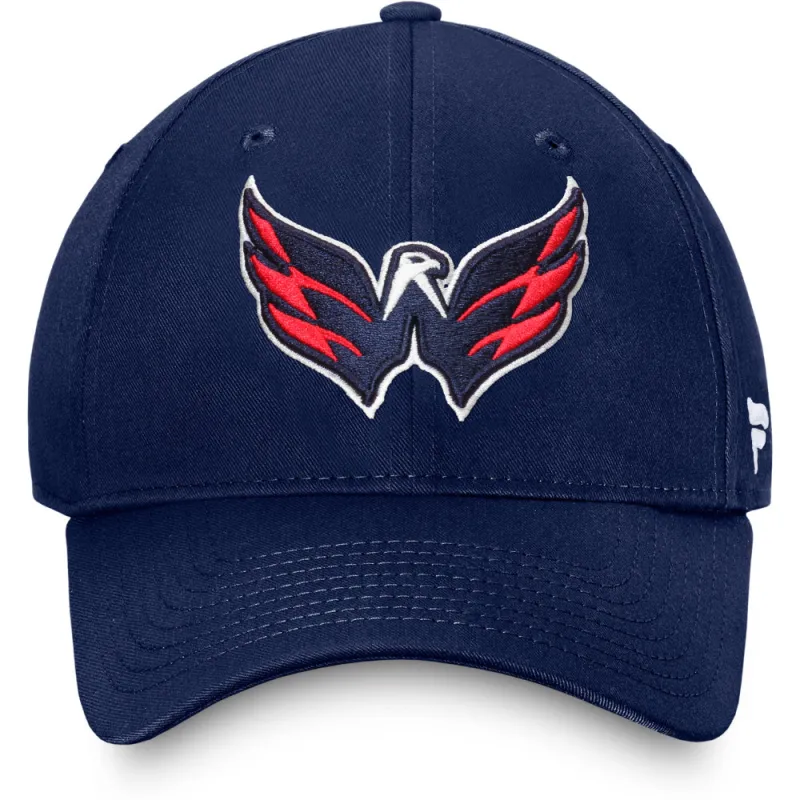 Washington Capitals Primary Logo Hat Athletic Navy made by Fanatics