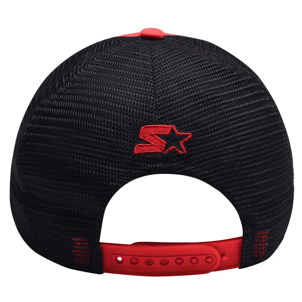 Starter Calgary Flames Team Trailer Red Snapback Hat sold by Pro Hockey Life product image thumbnail 4