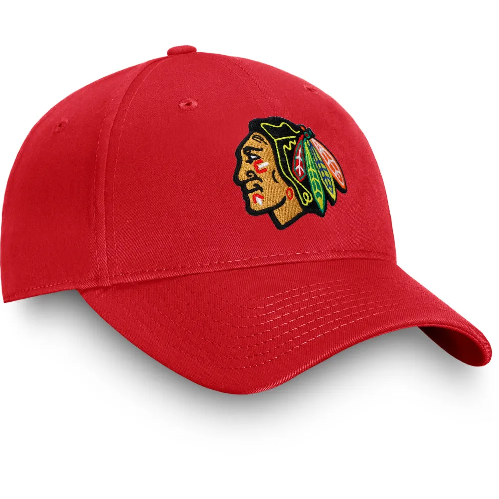 Chicago Blackhawks Primary Logo Hat Athletic Red sold by Pro Hockey Life product image thumbnail 2