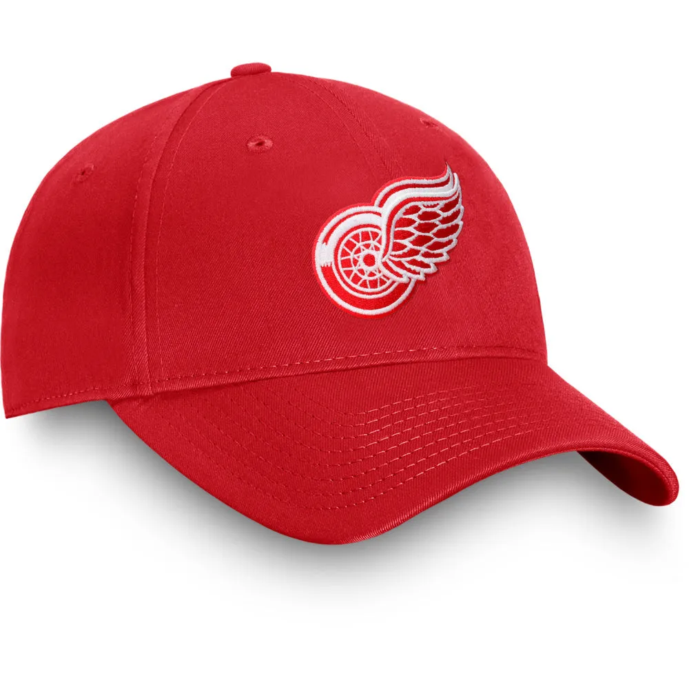 Detroit Red Wings Primary Logo Hat Athletic Red sold by Pro Hockey Life product image thumbnail 2