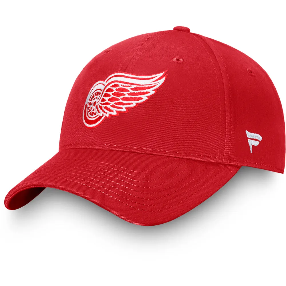 Detroit Red Wings Primary Logo Hat Athletic Red sold by Pro Hockey Life product image thumbnail 4