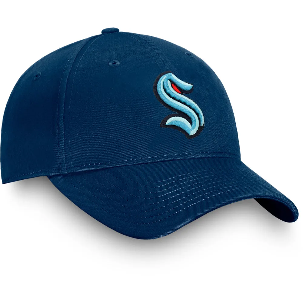 Seattle Kraken Primary Logo Hat Traditional Navy sold by Pro Hockey Life