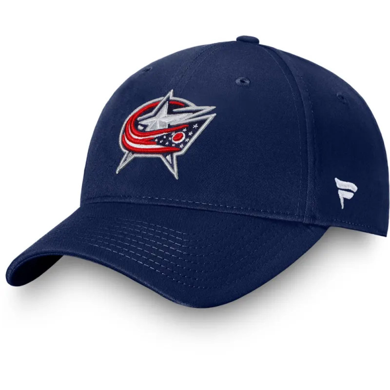 Columbus Blue Jackets Primary Logo Hat Navy made by Fanatics