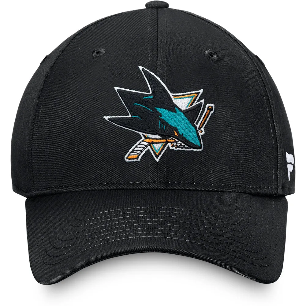 San Jose Sharks Primary Logo Hat Black sold by Pro Hockey Life