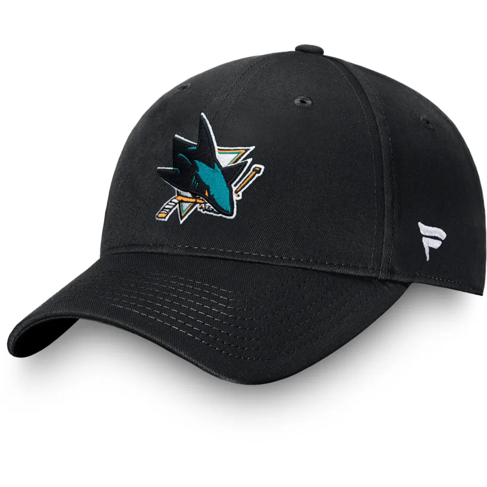 San Jose Sharks Primary Logo Hat Black sold by Pro Hockey Life product image thumbnail 4