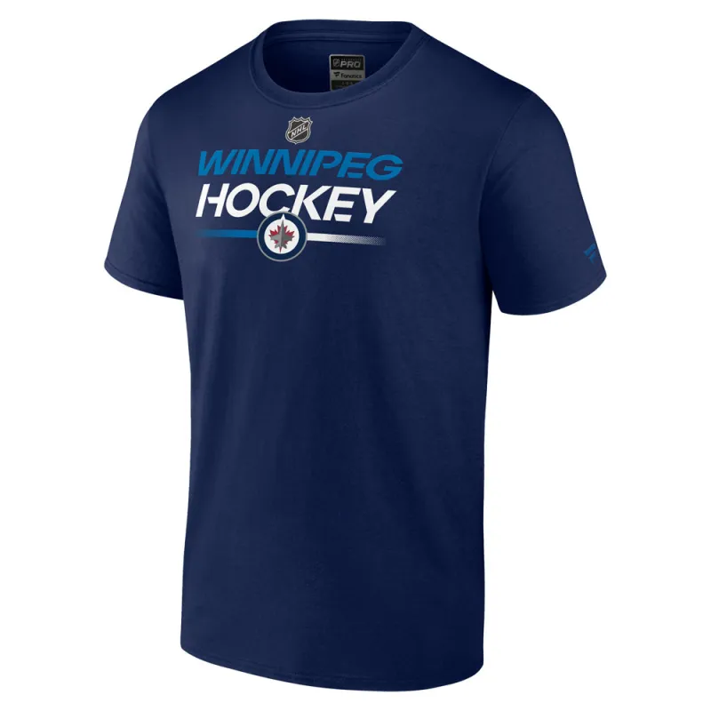 Fanatics Winnipeg Jets Authentic Pro Prime Men's T Shirt made by Fanatics