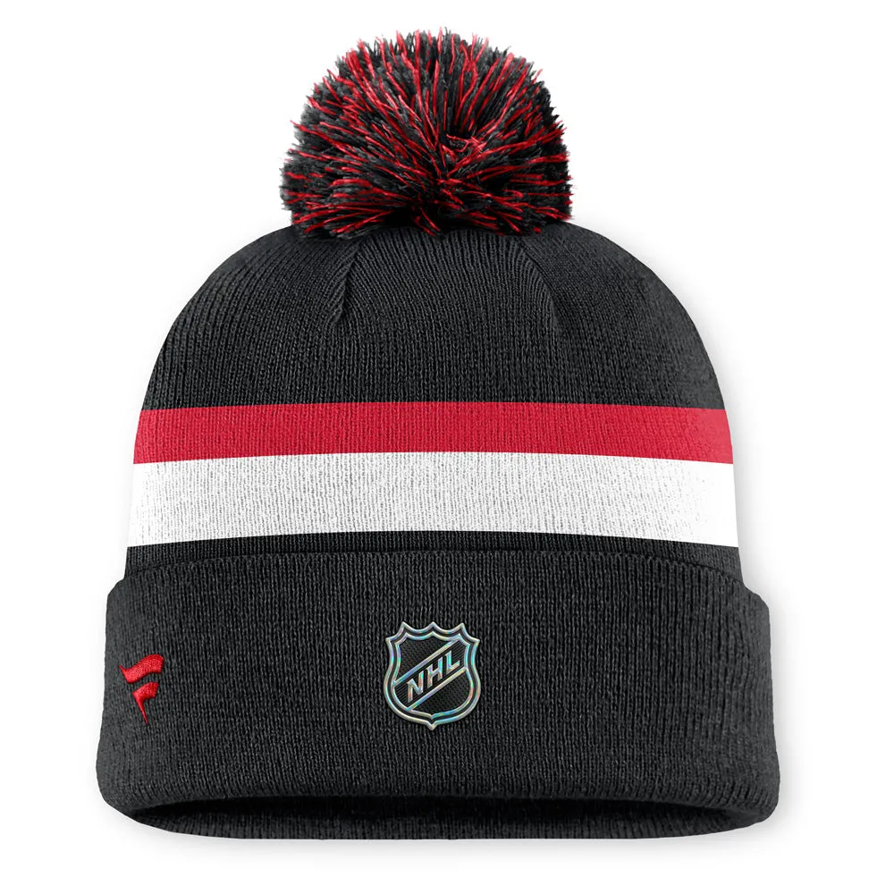 Detroit Red Wings Rink 13 Cuffed Pompom Beanie sold by Pro Hockey Life product image thumbnail 2