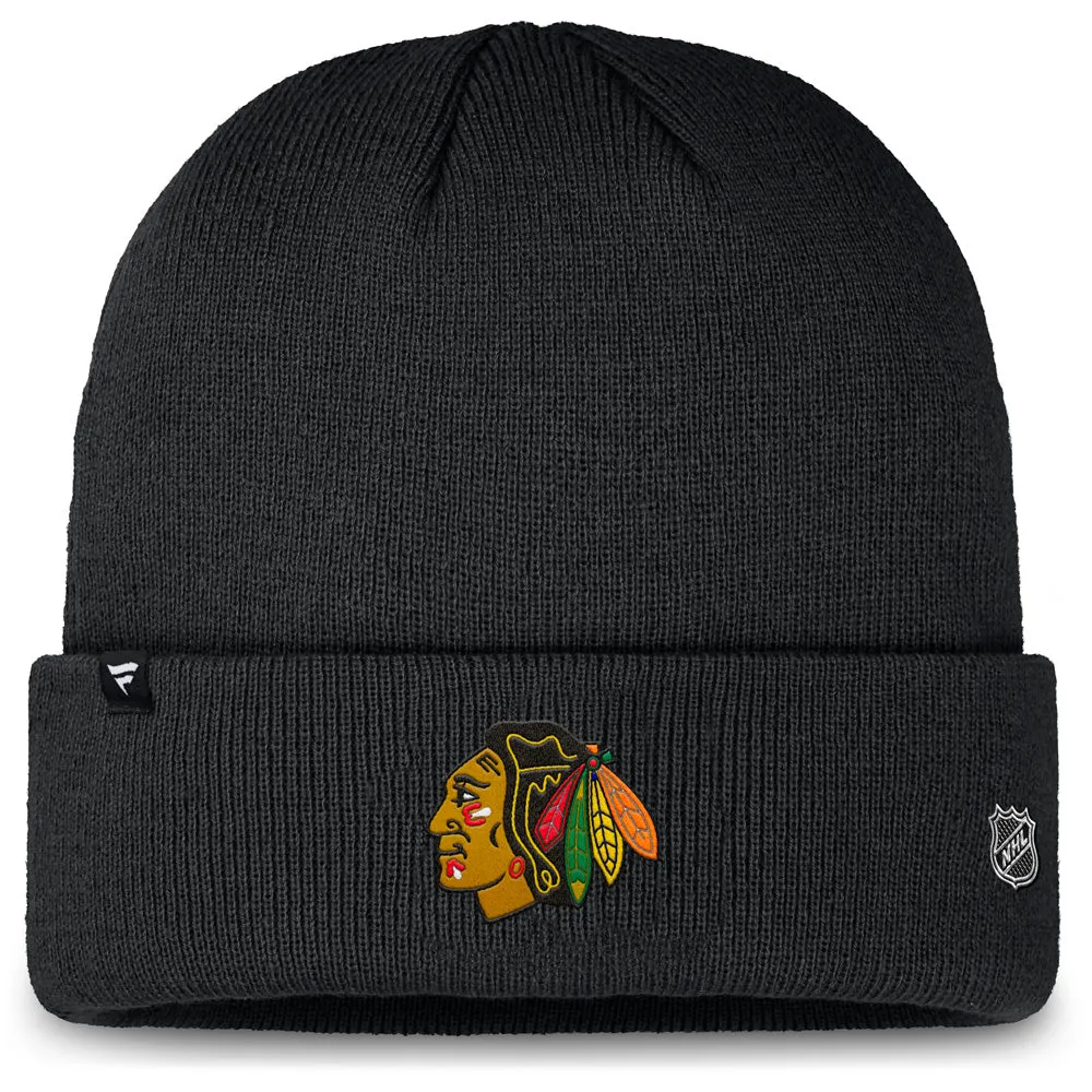 Chicago Blackhawks Rink 4 Cuffed Beanie sold by Pro Hockey Life product image thumbnail 2