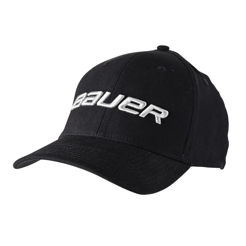 Bauer Core Navy Fitted Hat sold by Pro Hockey Life