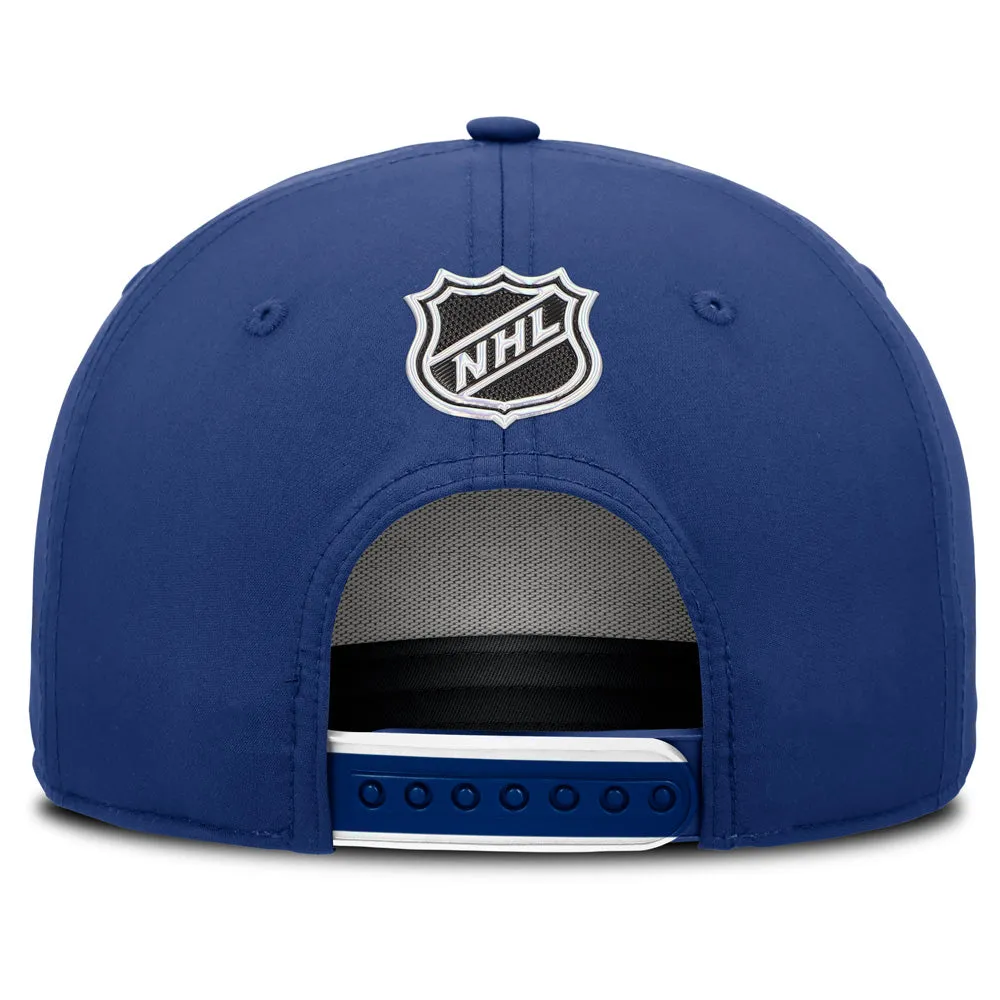 Fanatics Toronto Maple Leafs NHL Draft Podium Blue Adjustable Hat sold by Pro Hockey Life product image thumbnail 4