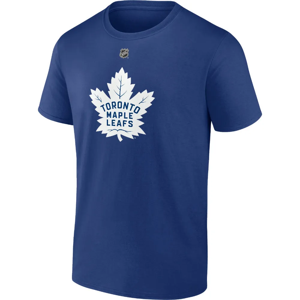 Fanatics Toronto Maple Leafs Max Domi Name And Number Blue T Shirt sold by Pro Hockey Life product image thumbnail 2