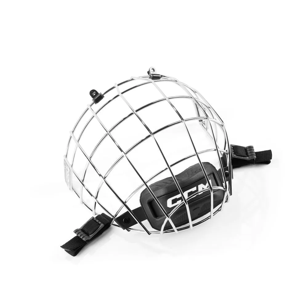 CCM FM580 Chrome Cage sold by Pro Hockey Life product image thumbnail 2