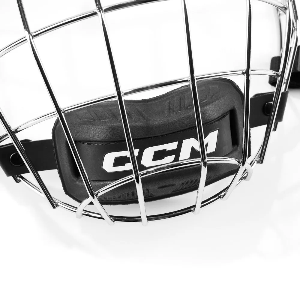 CCM FM580 Chrome Cage sold by Pro Hockey Life product image thumbnail 3