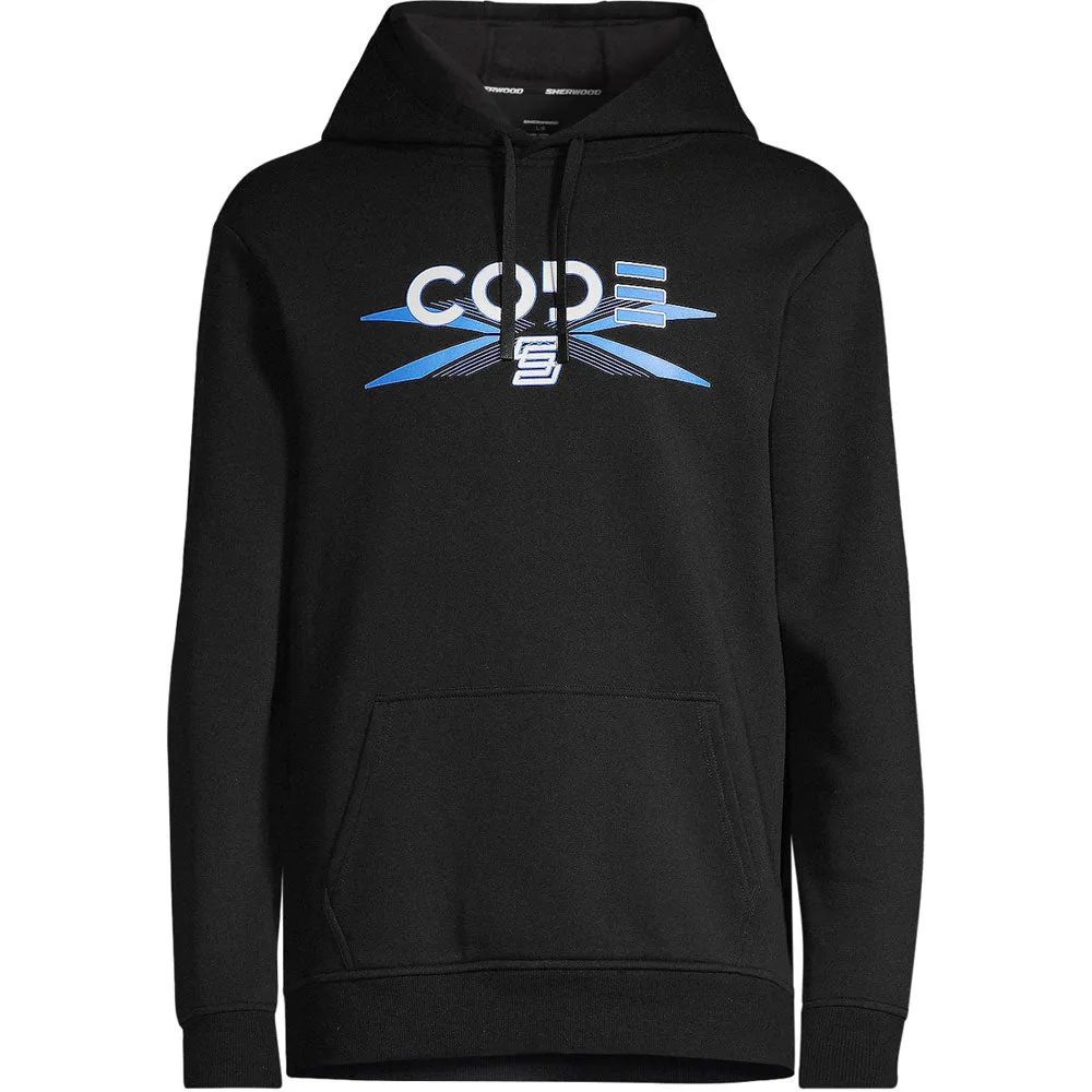 Sherwood Code Graphic Black Pullover Hoodie sold by Pro Hockey Life product image thumbnail 2