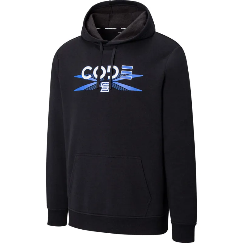 Sherwood Code Graphic Black Pullover Hoodie made by Pro Hockey Life