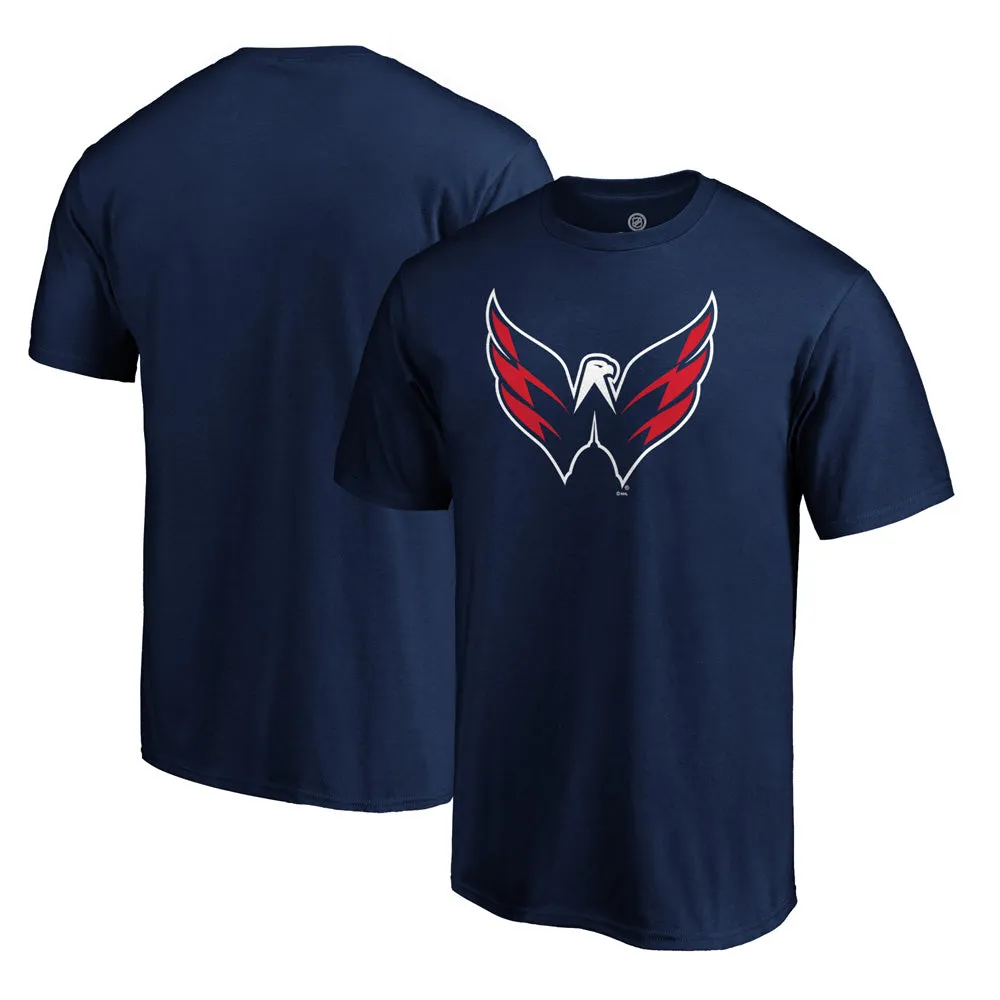 Fanatics Washington Capitals Primary Logo Men's Navy T Shirt sold by Pro Hockey Life product image thumbnail 3