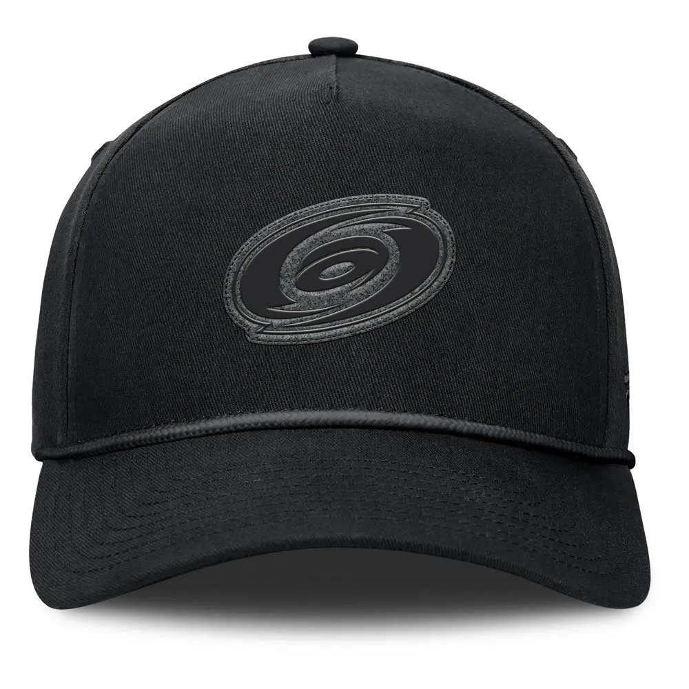 Fanatics Caroline Hurricanes A-Frame Black Snapback Hat sold by Pro Hockey Life product image thumbnail 2