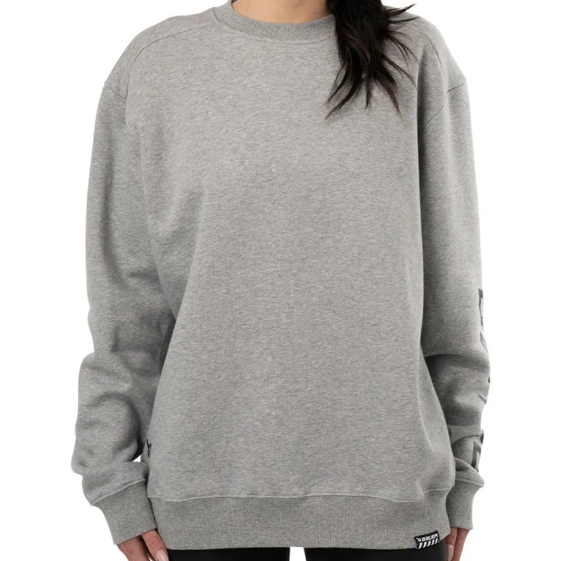 Bauer Core Senior Grey Crew Neck Sweater made by Bauer