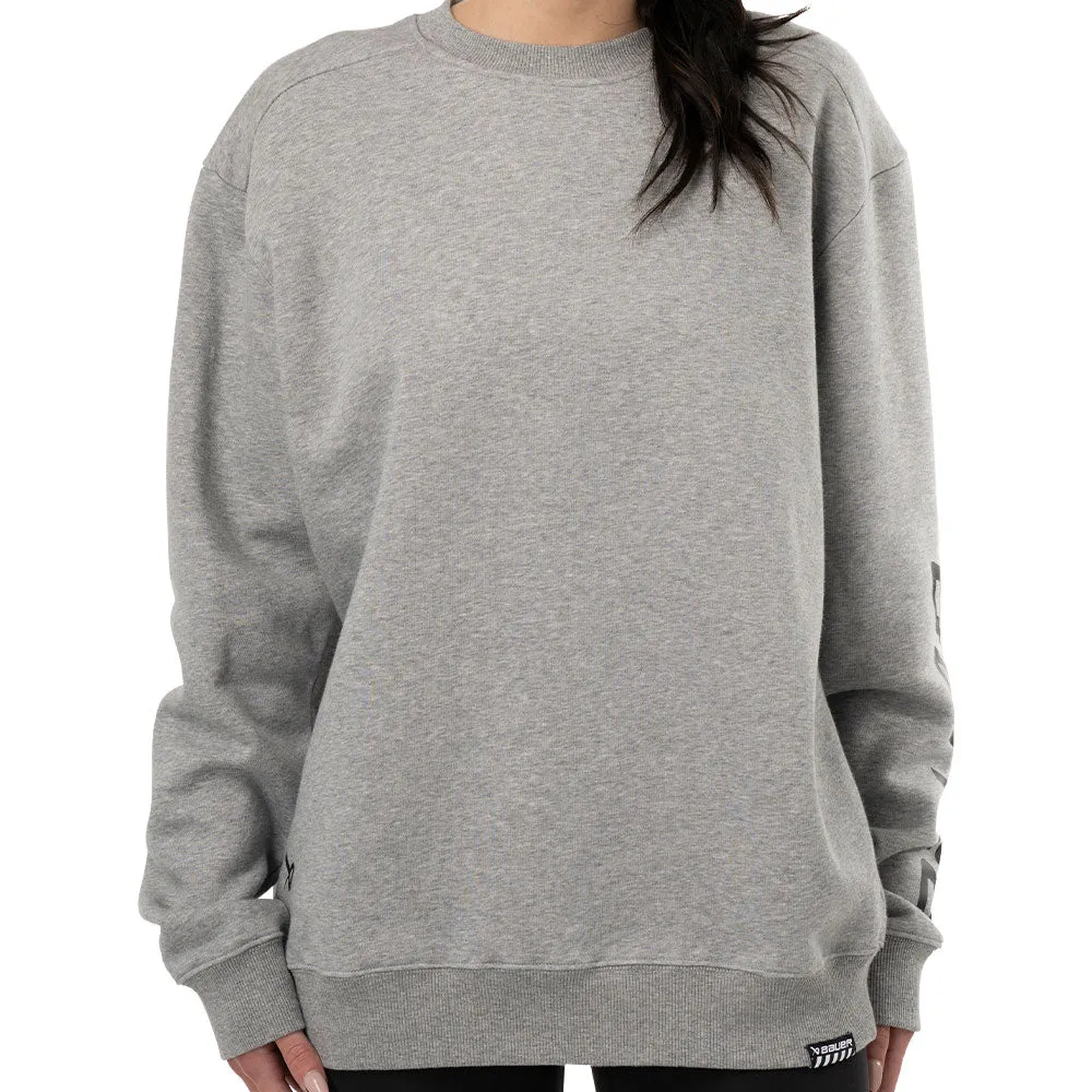 Bauer Core Senior Grey Crew Neck Sweater sold by Pro Hockey Life