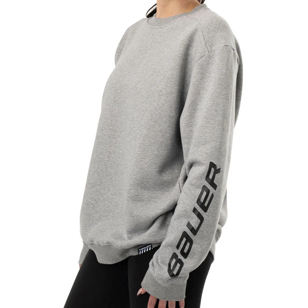 Bauer Core Senior Grey Crew Neck Sweater sold by Pro Hockey Life product image thumbnail 5