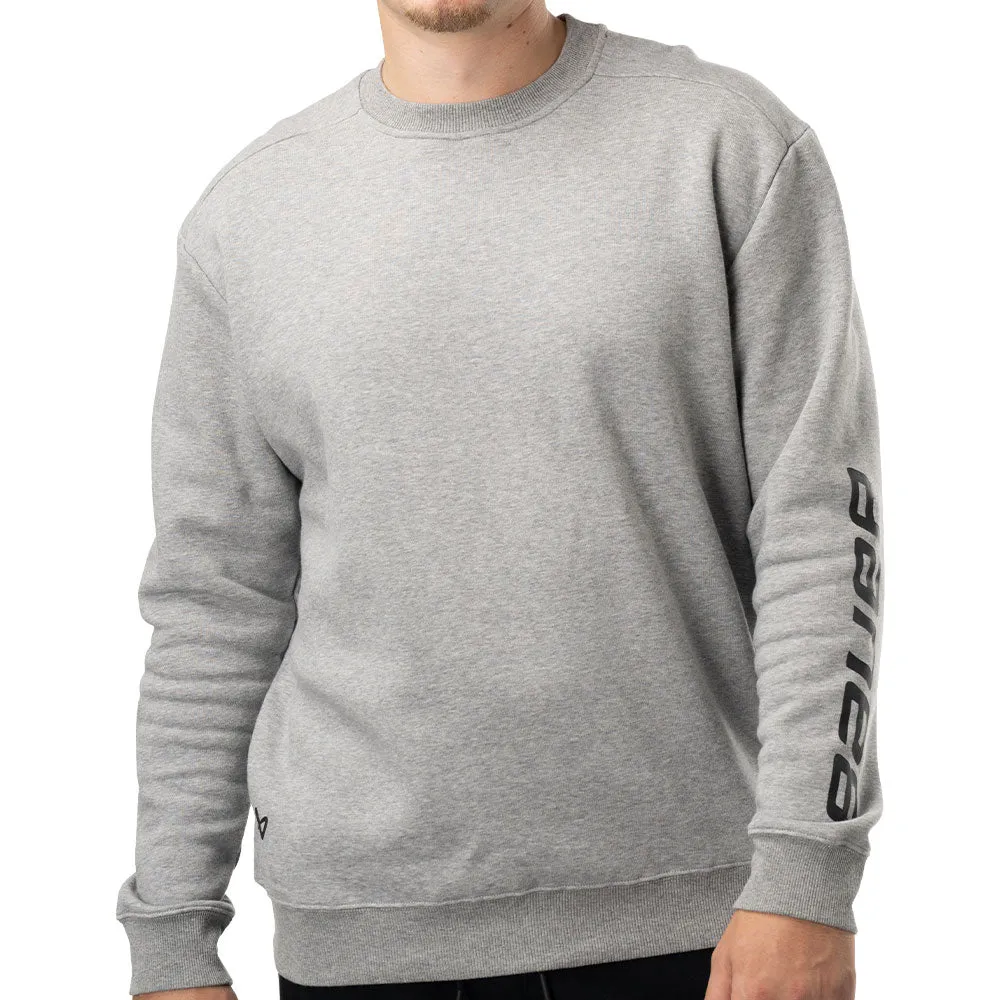 Bauer Core Senior Grey Crew Neck Sweater sold by Pro Hockey Life product image thumbnail 2