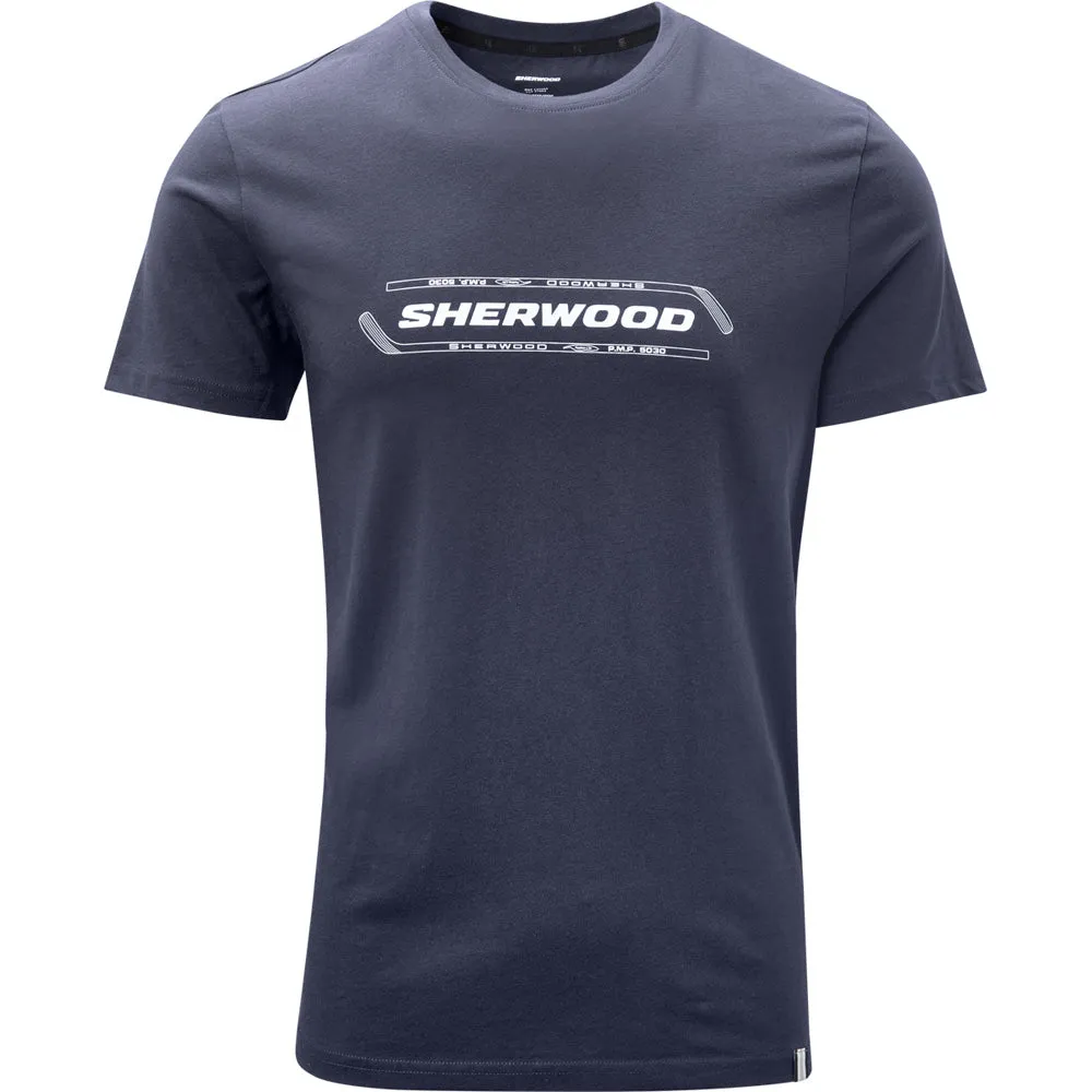 Sherwood Men's Blue T-Shirt sold by Pro Hockey Life product image thumbnail 2