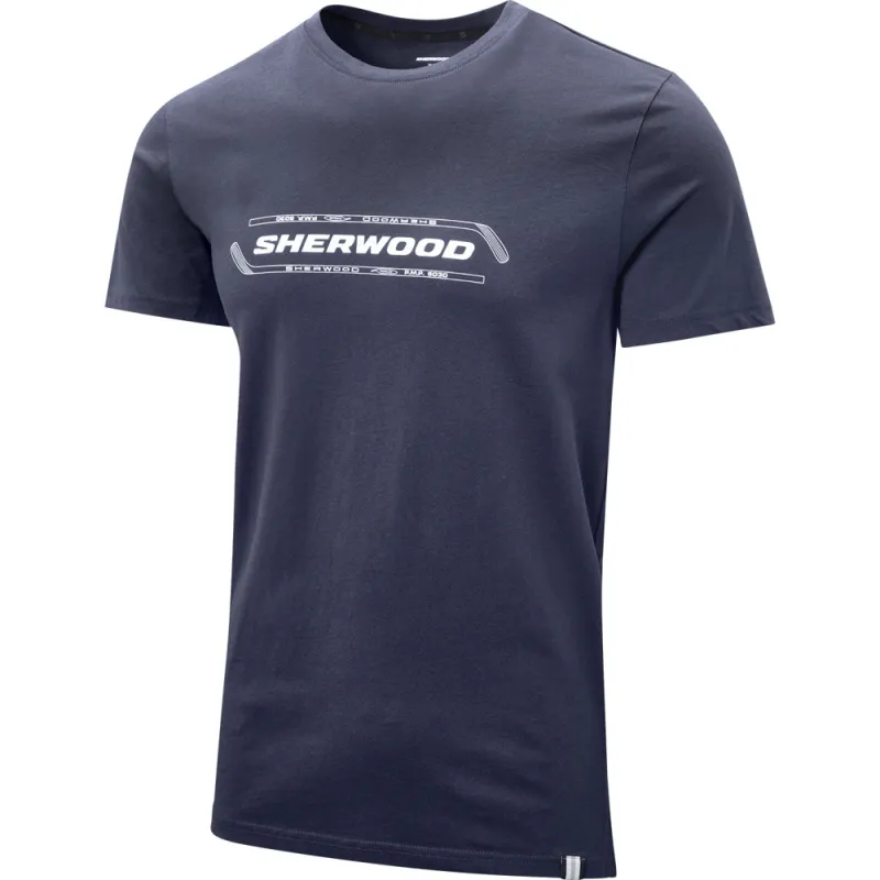 Sherwood Men's Blue T-Shirt made by Pro Hockey Life