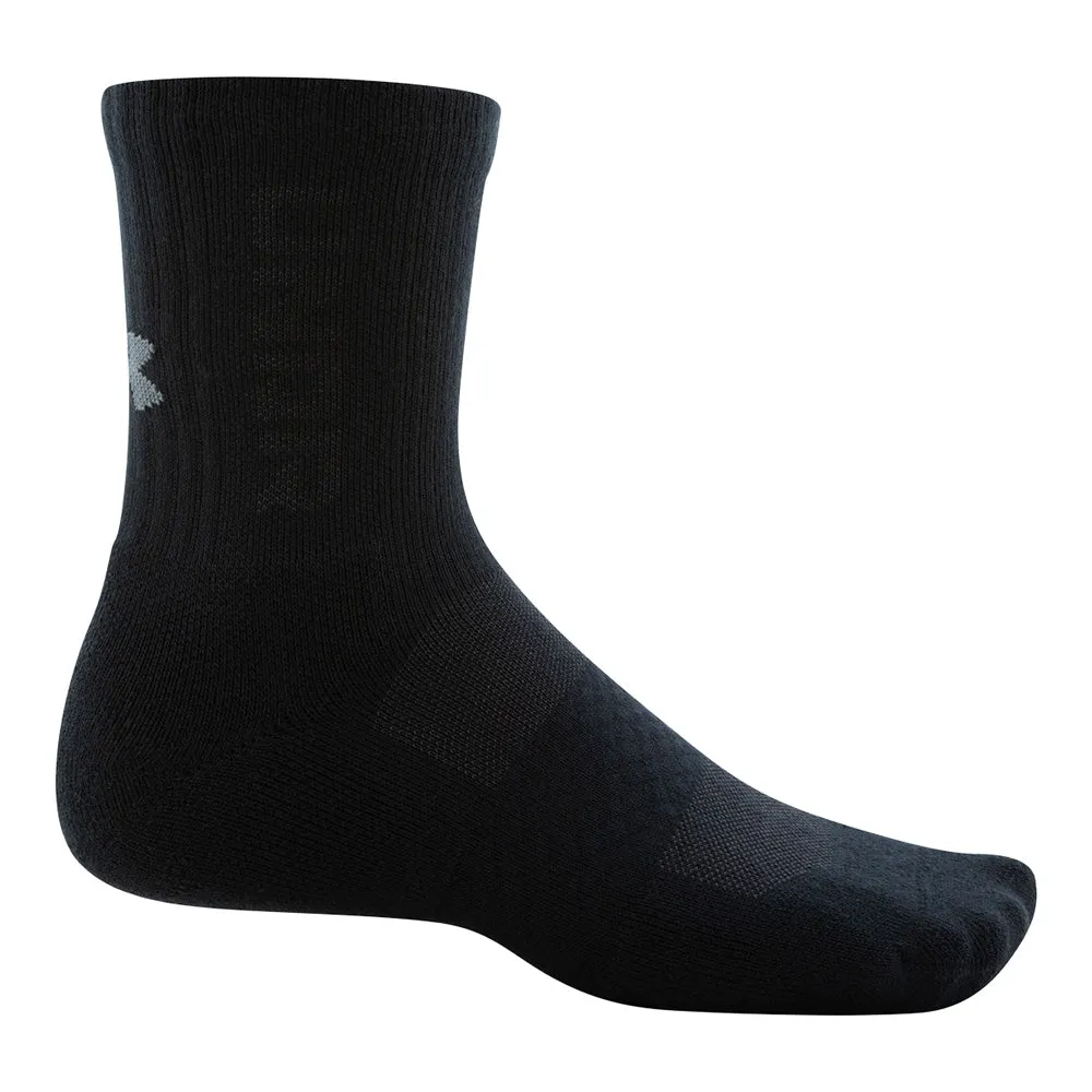 Under Armour 3Maker Men's Black Mid Crew Socks - 3 Pack sold by Pro Hockey Life product image thumbnail 5