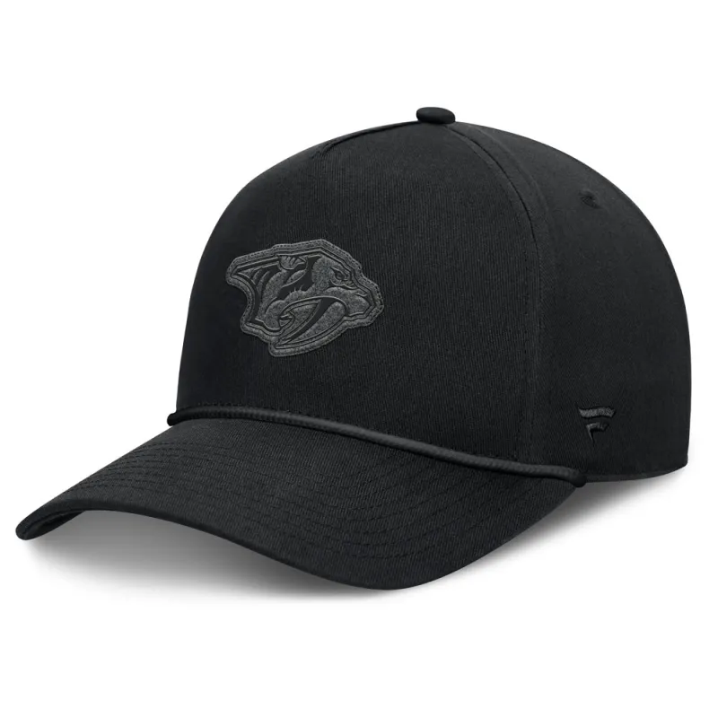 Fanatics Nashville Predators A-Frame Black Snapback Hat made by Fanatics